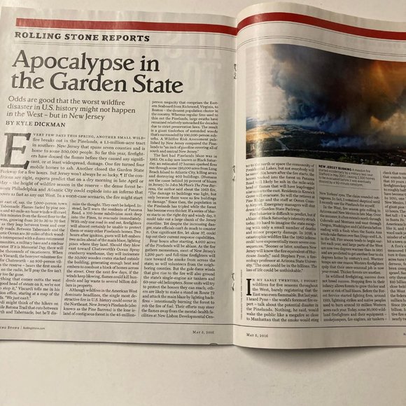 Rolling Stone Magazine MAY 5, 2016 ISSUE #1260 - THE OUTLAW - MERLE HAGGARD - Picture 3 of 16